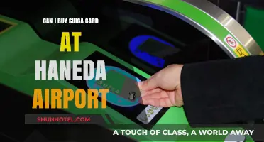 Suica Card Purchase at Haneda Airport: Where and How?