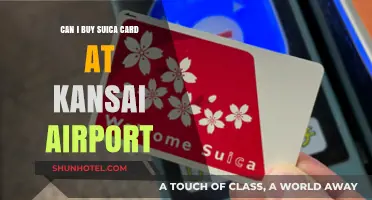 Suica Card Purchase: Kansai Airport Options