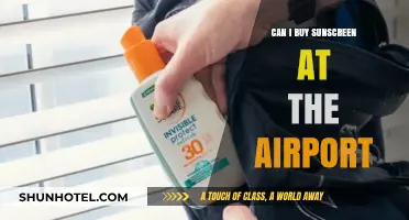 Travelers' Guide: Sunscreen Availability at Airports