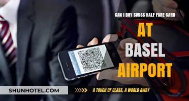 Basel Airport: Buying the Swiss Half-Fare Card