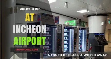 T-Money Card: Buying at Incheon Airport
