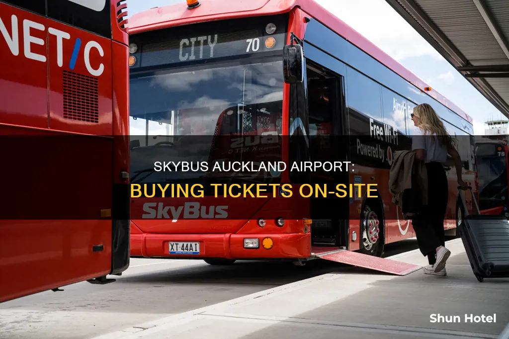 can i buy the tickets on skybus at auckland airport