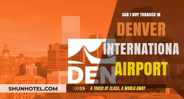 Denver Airport: Buying Tobacco Made Easy