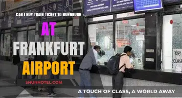 Travel from Frankfurt Airport: Buying Train Tickets to Nuremberg