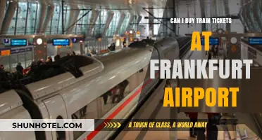 Frankfurt Airport: Train Tickets On-Site Purchase Options