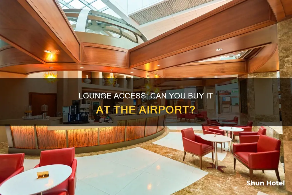 can i buy varsta airline lounge access in the airport