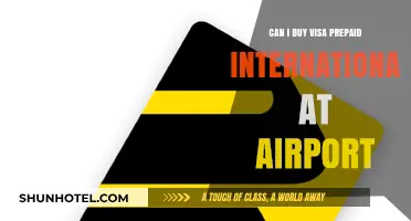 Where to Buy Prepaid Visa Cards at the Airport