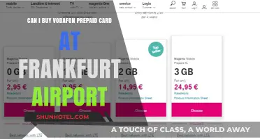Where to Buy Vodafone Prepaid Cards at Frankfurt Airport