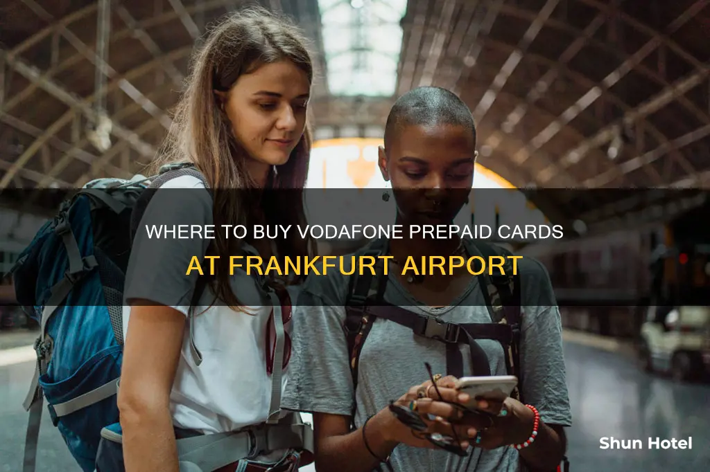 can i buy vodafon prepaid card at frankfurt airport