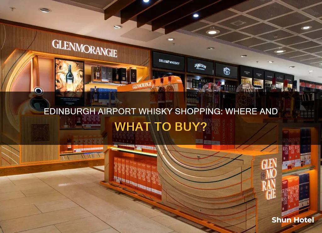 can i buy whisky at the edinburgh airport