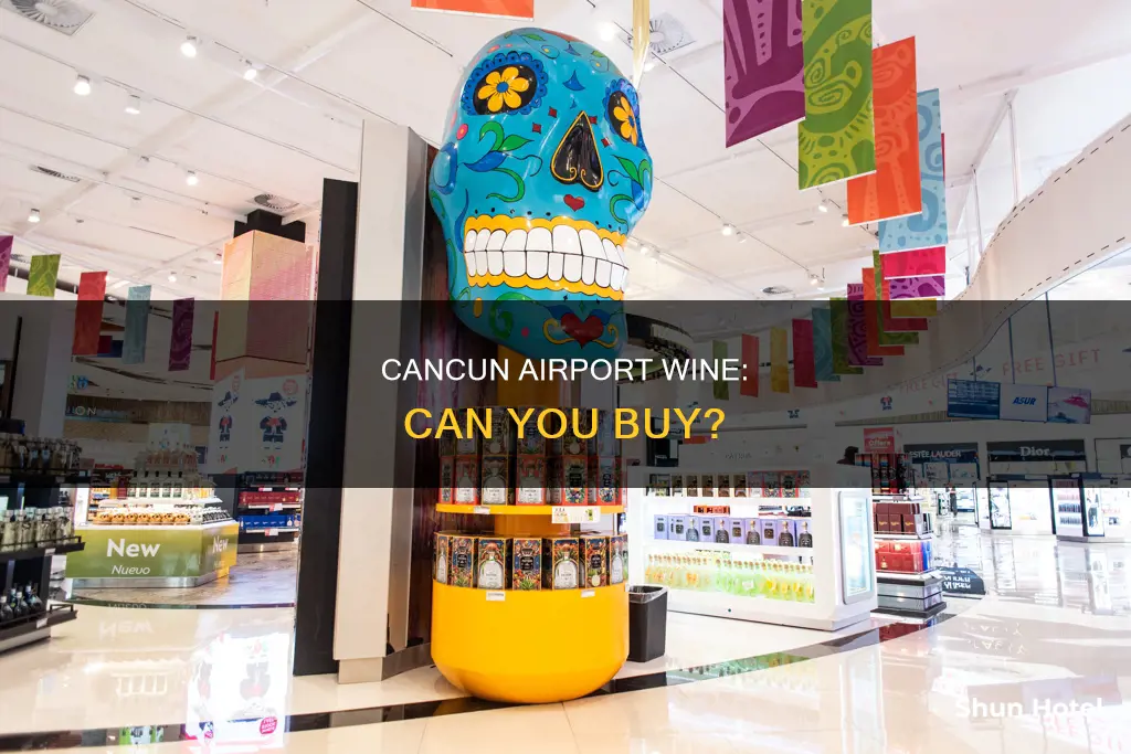 can i buy wine at cancun airport