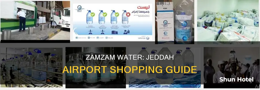 can i buy zamzam water in jeddah airport