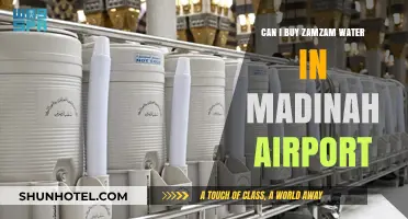 Zamzam Water: Buying Options at Madinah Airport