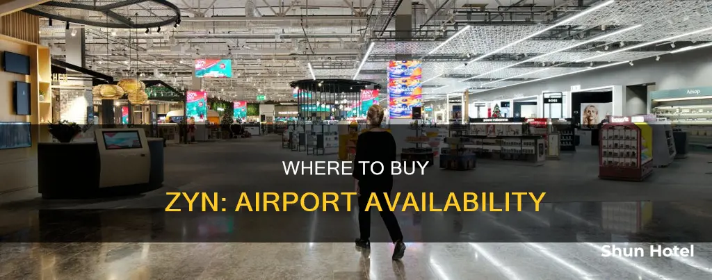 can i buy zyn at the airport