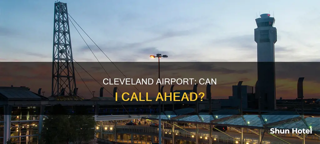 can i call cleveland airport