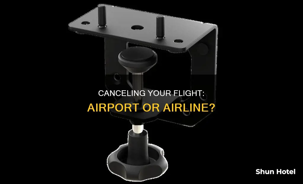 can i cancel a flight at the airport
