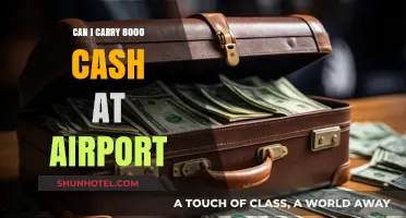 Traveling with Large Sums of Cash: $8000 at the Airport