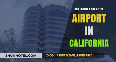 California Airports: Can You Carry Guns?