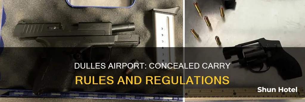 can i carry concealed at dulles airport