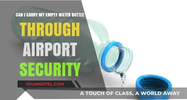Airport Security and Water Bottles: What You Need to Know