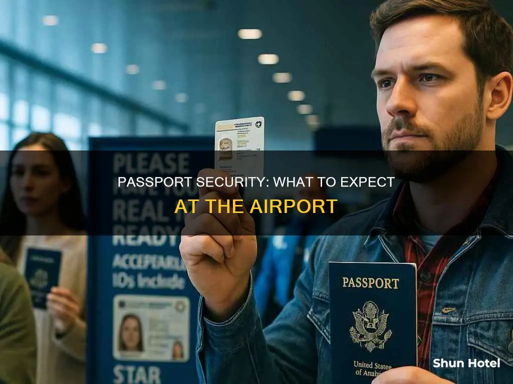 can i carry my passport through airport security