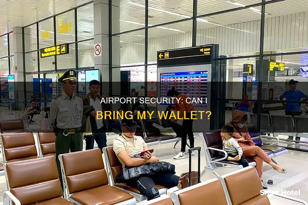 can i carry my wallet through airport security