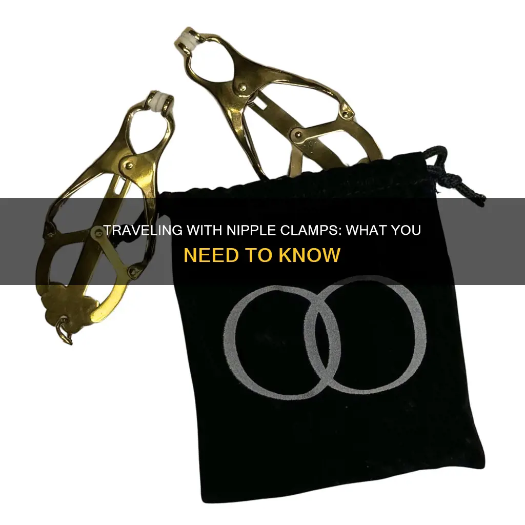 can i carryon nipple clamps at airport