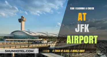 Cashing a Check at JFK Airport: Is It Possible?