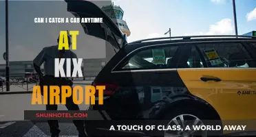 KIX Airport: Catching a Cab Anytime