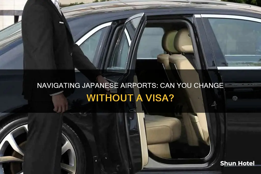 can i change airport in japan without visa