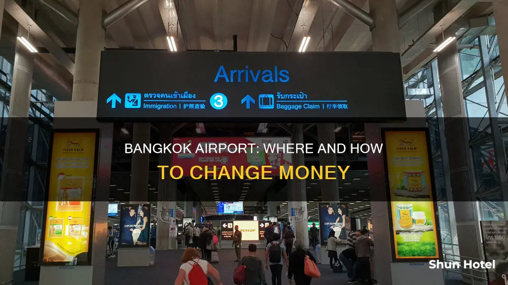 can i change money in bangkok airport