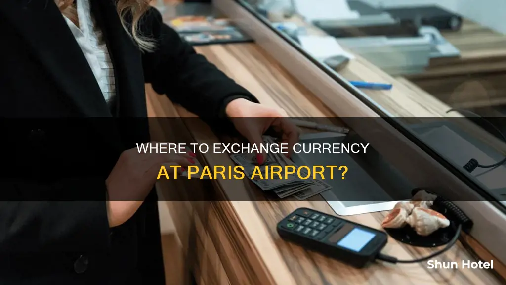 can i change my usd in paris airport