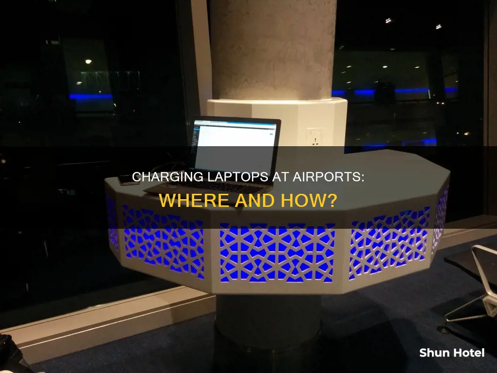 can i charge my laptop at airport