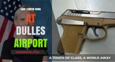 Dulles Airport: Checking Guns and Firearms Safely
