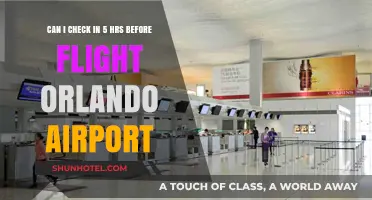 Checking in Early: Orlando Airport's Policy