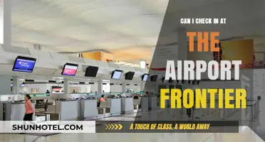 Checking in at the Airport Frontier: Is it Possible?