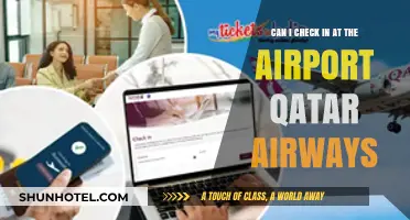 Easy Check-In Options at the Airport with Qatar Airways
