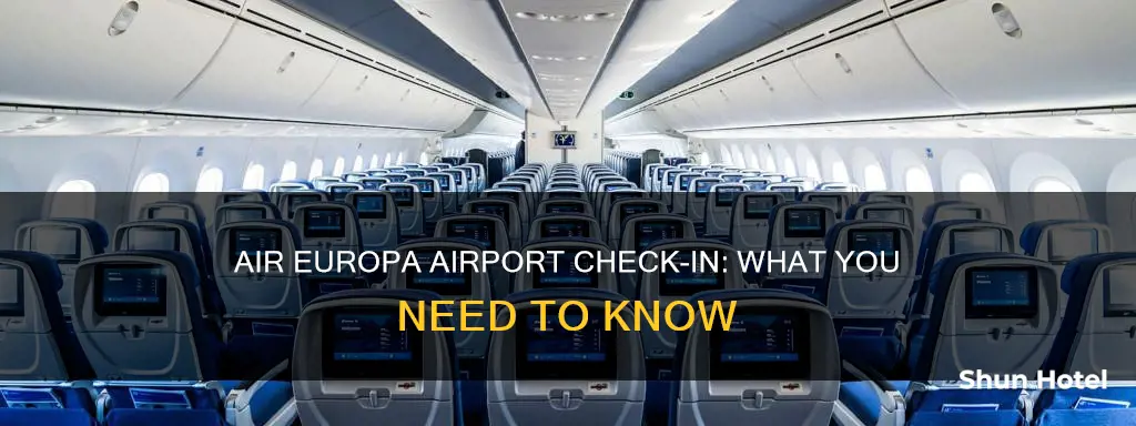 can i check in at the airport with air europa