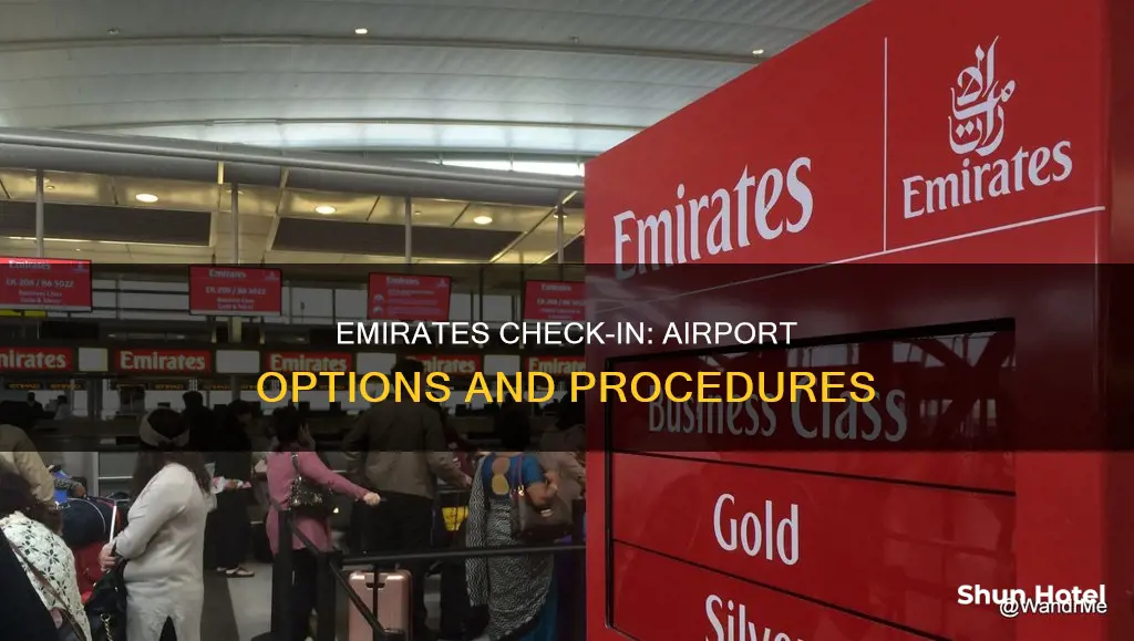 can i check in at the airport with emirates