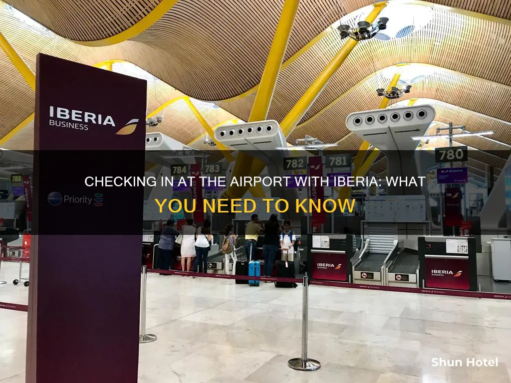 can i check in at the airport with iberia