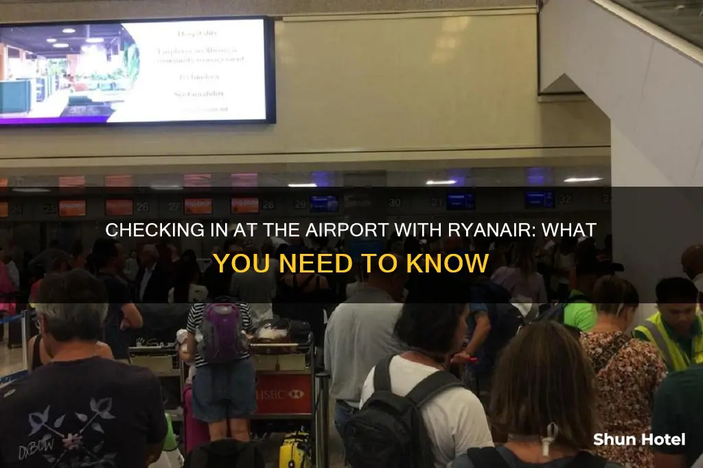 can i check in at the airport with ryanair