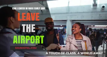 Early Check-In: Can You Leave the Airport?