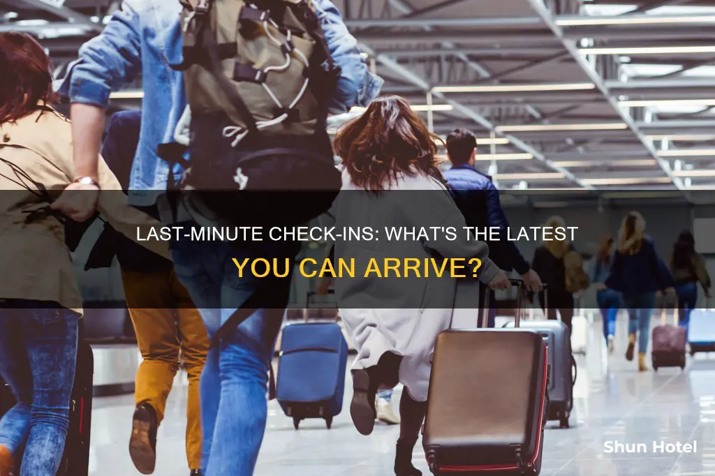 can i check in to airport late