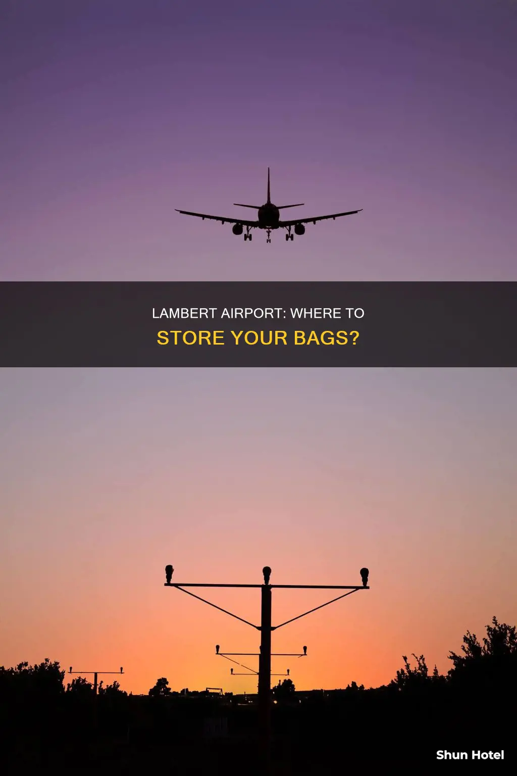 can i check my bags outside lambert airport