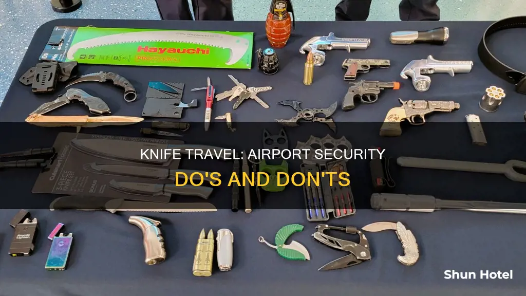 can i check my knife airport