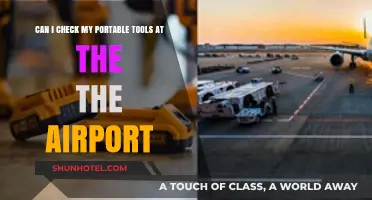 Traveling with Portable Tools? Airport Check-in Options