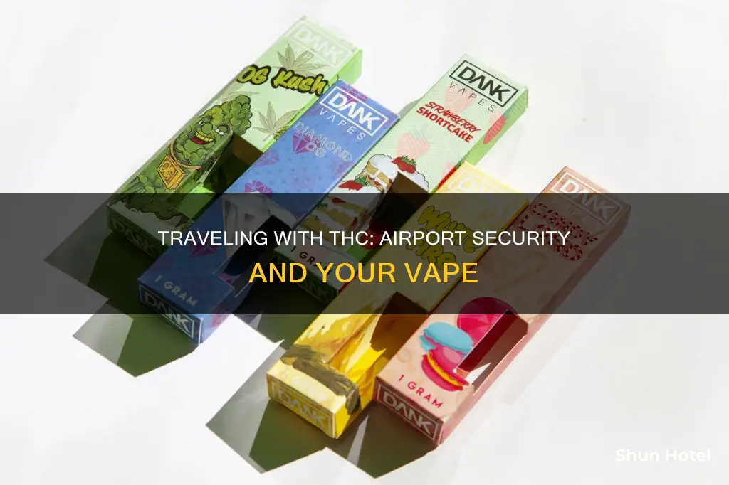 can i check my thc carts airport