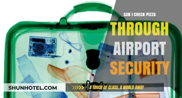 Traveling with Pizza: Airport Security Check-In