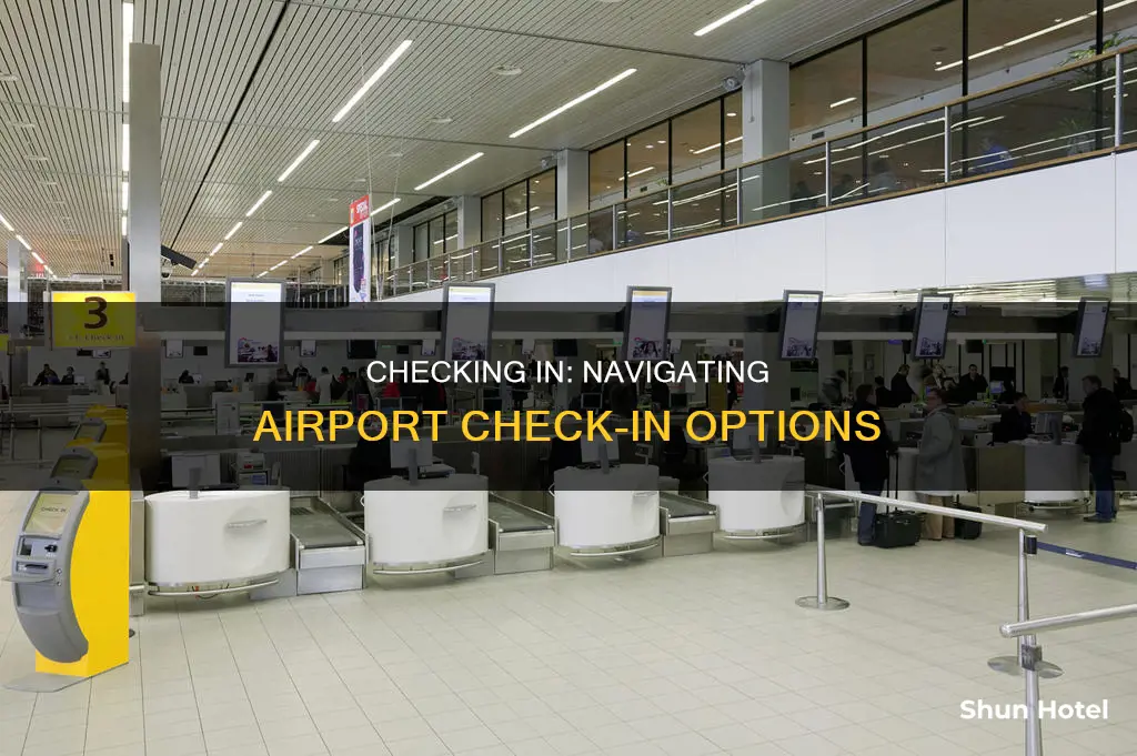 can i checkin inside the airport