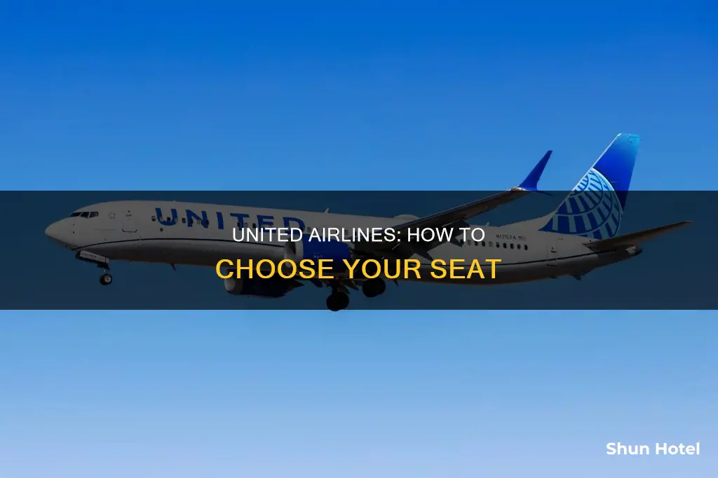can i choose seat at airport united airlines